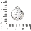 12 Constellations 304 Stainless Steel Pendants STAS-F354-01P-09-3