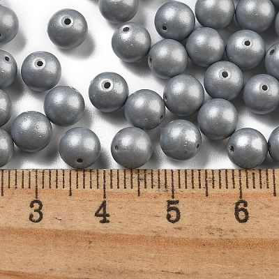 Baking Paint 3/0 Glass Seed Beads SEED-A034-02F-1