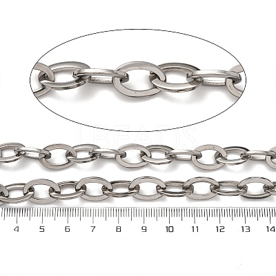 304 Stainless Steel Cable Chains CHS-S012-15P-1