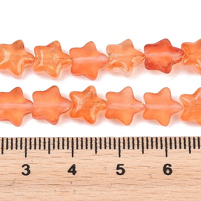Transparent Glass Beads Strand GLAA-F112-04F-1