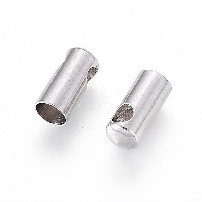 Tarnish Resistant 304 Stainless Steel Cord Ends STAS-F232-01F-P-1
