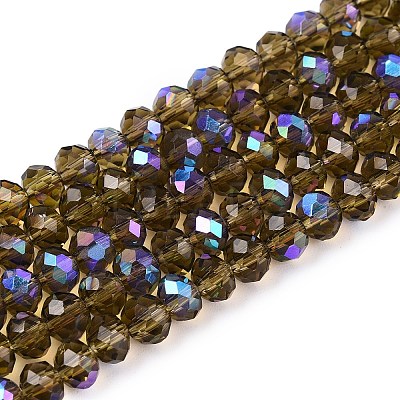 Electroplate Glass Beads Strands EGLA-A034-T4mm-L06-1
