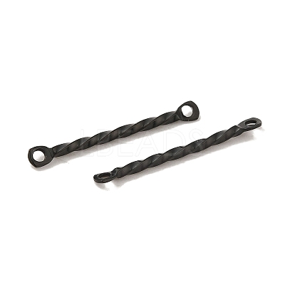304 Stainless Steel Connector Charms STAS-Q323-02B-B-1