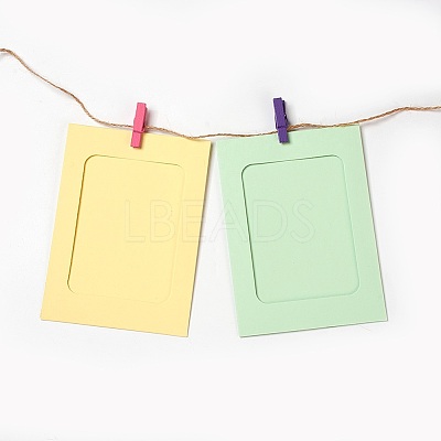 Rectangle Paper Photo Frame Stands LS-ODIS-WH0003-02-1