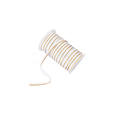 Polyester Satin Piping Ribbon OCOR-WH0091-32B-1
