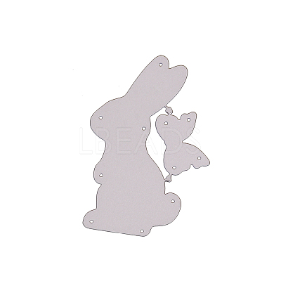 Bunny Frame Carbon Steel Cutting Dies Stencils LS-DIY-F028-14-1