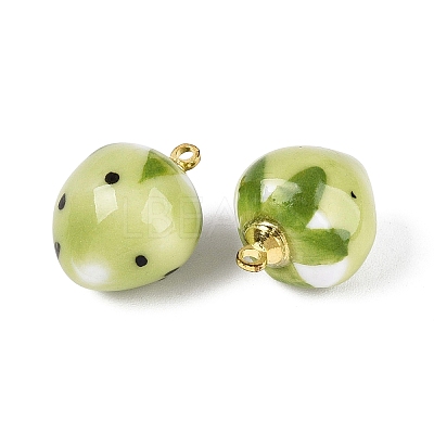 Handmade Porcelain Pendants PORC-N013-13B-03-1