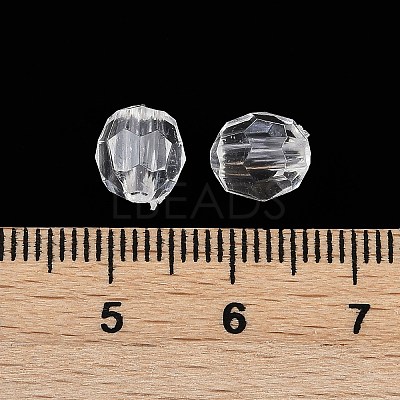Transparent Acrylic Beads OACR-Q015-01H-1