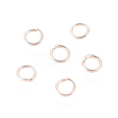 304 Stainless Steel Open Jump Rings X-STAS-O098-01RG-05-1