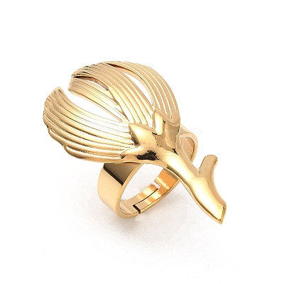 304 Stainless Steel Cuff Rings RJEW-D338-05F-G-1