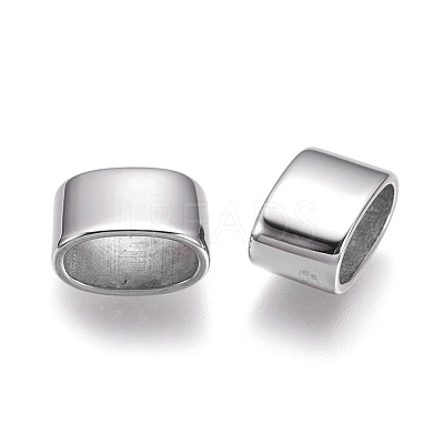 Non-Tarnish 304 Stainless Steel Slide Charms/Slider Beads STAS-I097-086P-1
