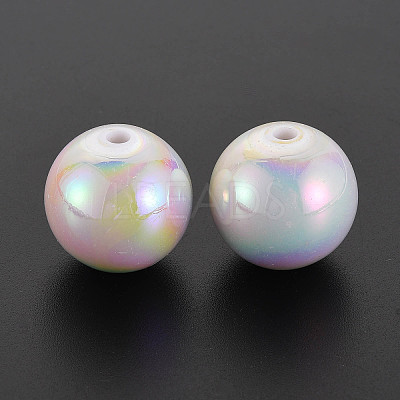 Opaque Acrylic Beads X-MACR-S370-D20mm-01-1