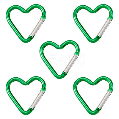 5Pcs Zinc Alloy Spring Gate Rings FIND-TA0009-73E-1