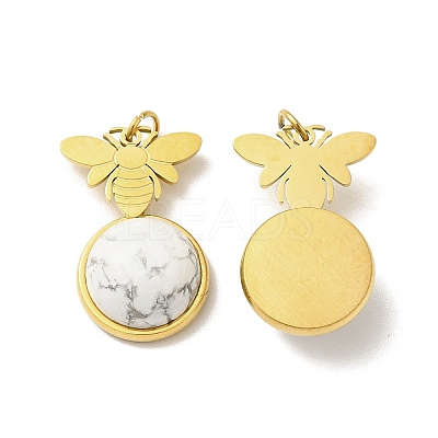 Bee Natural Mixed Stone Pendants G-H276-04-1
