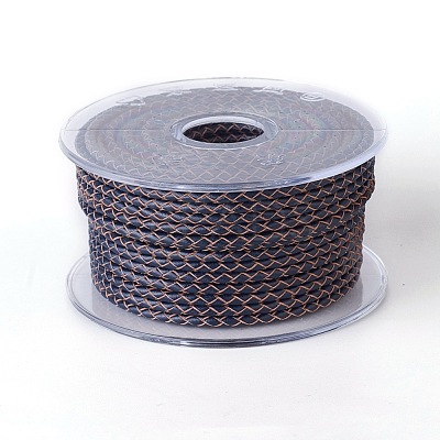 Braided Cowhide Cord WL-I004-3mm-D-18-1