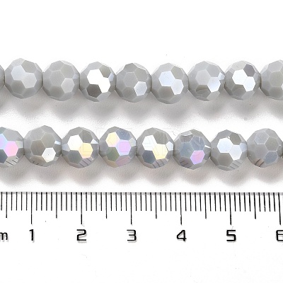 Opaque Glass Beads Stands LS-EGLA-A035-P8mm-B22-1