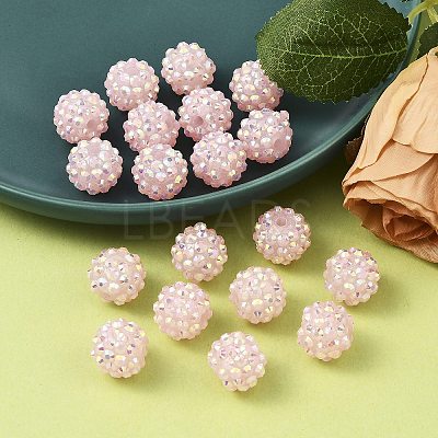 AB-Color Resin Rhinestone Beads RESI-S315-12x14-19-1