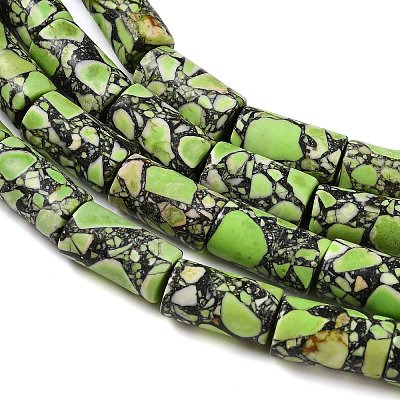 Synthetic Imperial Jasper Beads GG-CBA0D66-01-1