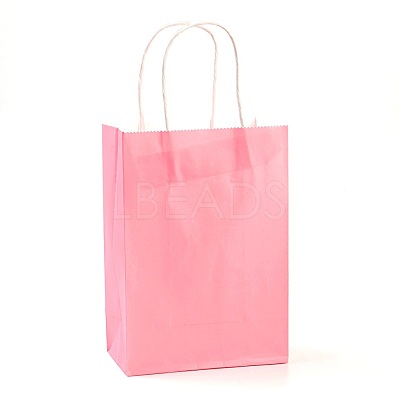 Pure Color Kraft Paper Bags AJEW-G020-B-11-1