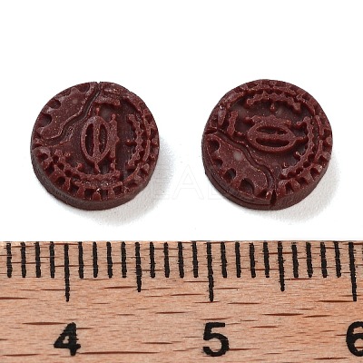 Luminous Resin Imitation Chocolate Decoden Cabochons RESI-K036-28E-02-1