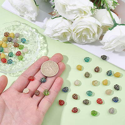 80Pcs Glass Beads GLAA-PA0001-48-1