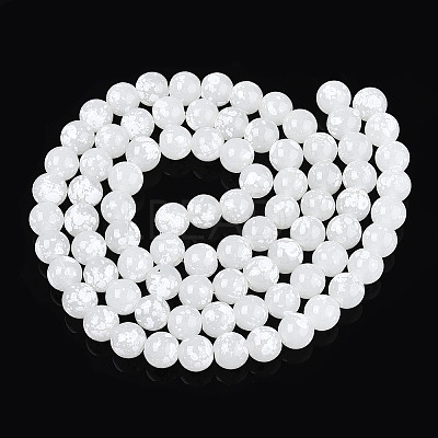 Baking Paint Glass Beads X1-DGLA-N015-10mm-01-1