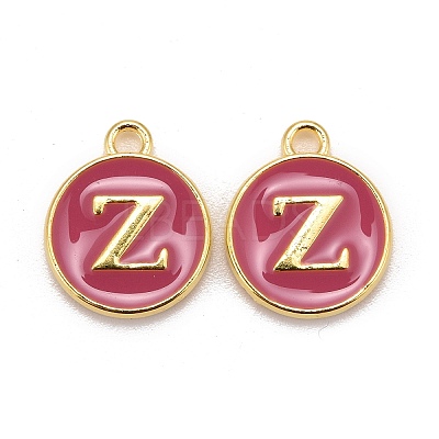 Golden Plated Alloy Enamel Charms LS-ENAM-S118-08Z-1