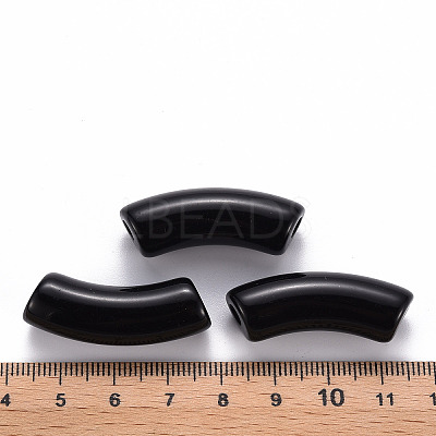 Opaque Acrylic Beads MACR-S372-001B-S002-1