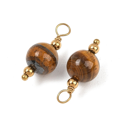 Natural Tiger Eye Pendants GG-CBA5E56-07G-08-1