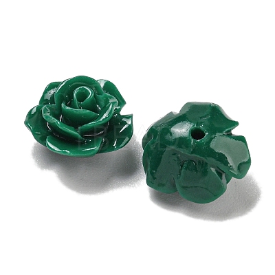 Synthetic Coral Dyed Carved Beads SHEL-I001-05C-09-1