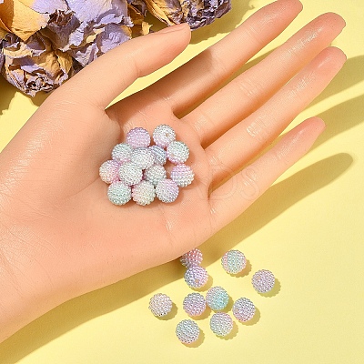 50Pcs Imitation Pearl Acrylic Beads OACR-YW0001-11F-1