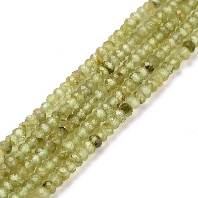 Natural Peridot Beads Strands G-E591-05-1
