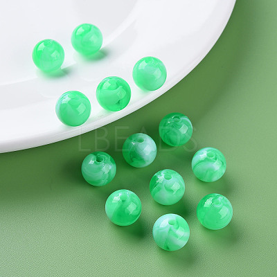 Acrylic Beads MACR-S375-001B-M-1