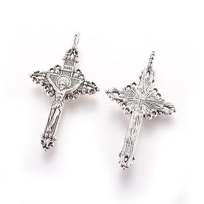 Tibetan Style Alloy Pendants LS-PALLOY-J050-01AS-RS-1