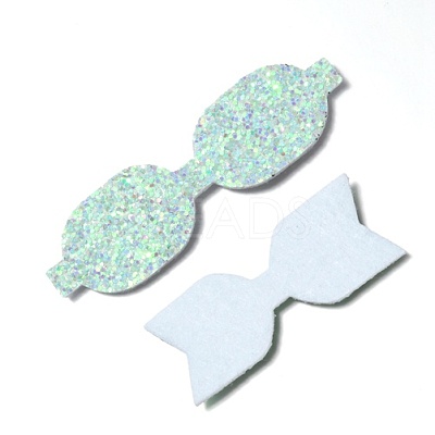 Glitter Non Woven Fabric Decoration Accessories AJEW-WH0002-10D-1