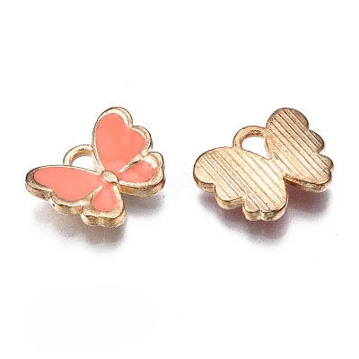 Alloy Enamel Charms ENAM-S121-070I-1