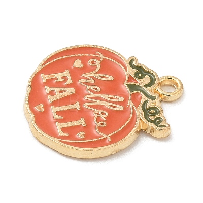 Thanksgiving Day Alloy Pendants ENAM-R007-01G-11-1