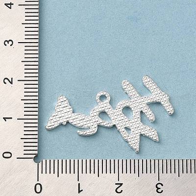 Breast Cancer Pink Awareness Ribbon Theme Alloy Enamel Pendants ENAM-A147-01H-1