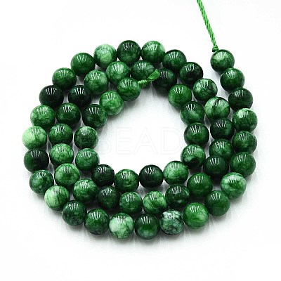 Natural Quartz Beads Strands G-N355-6mm-60-1