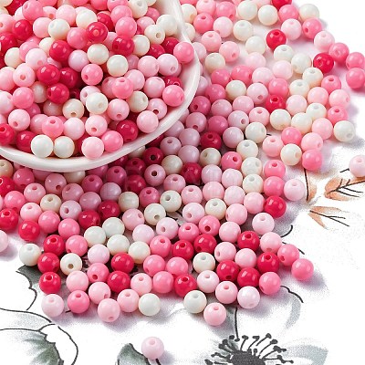 Opaque Acrylic Beads SACR-Q004-01A-1
