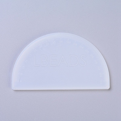 DIY Semicircle Ruler Silicone Molds LS-DIY-G010-69-1