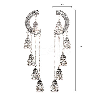 Alloy Stud Earrings FS-WG6639D-05-1