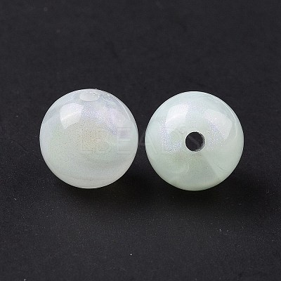 Opaque Acrylic Beads LS-OACR-E014-19B-03-1