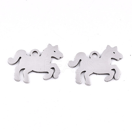 201 Stainless Steel Charms STAS-S081-057-1