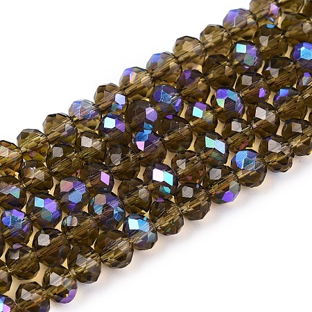 Electroplate Glass Beads Strands EGLA-A034-T4mm-L06-1