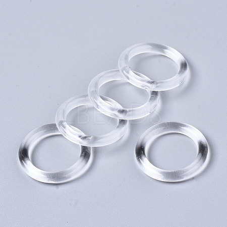 Transparent Resin Finger Rings RJEW-T013-003-G01-1