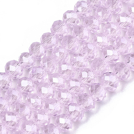 Electroplate Glass Beads Strands EGLA-A044-T2mm-A10-1