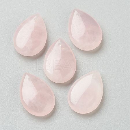Natural Rose Quartz Pendants G-B013-06D-01-1
