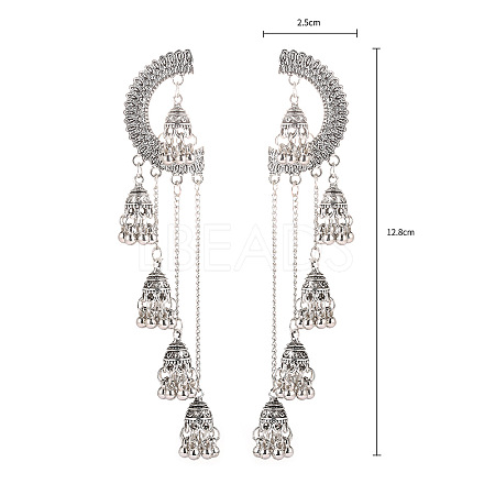 Alloy Stud Earrings FS-WG6639D-05-1