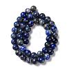 Natural Lapis Lazuli Beads Strands G-G099-8mm-7B-2